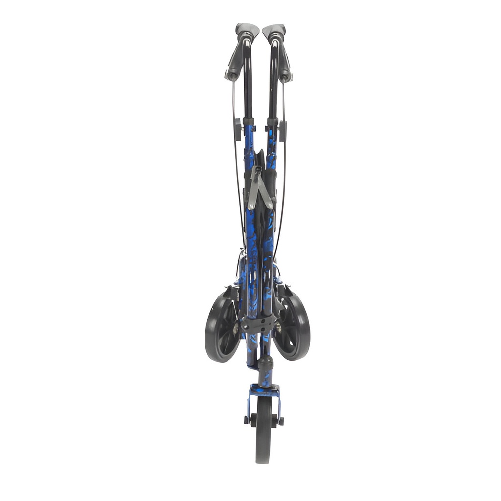 Andadera deluxe tipo rollator de tres ruedas