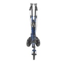 Andadera deluxe tipo rollator de tres ruedas