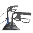 Andadera deluxe tipo rollator de tres ruedas