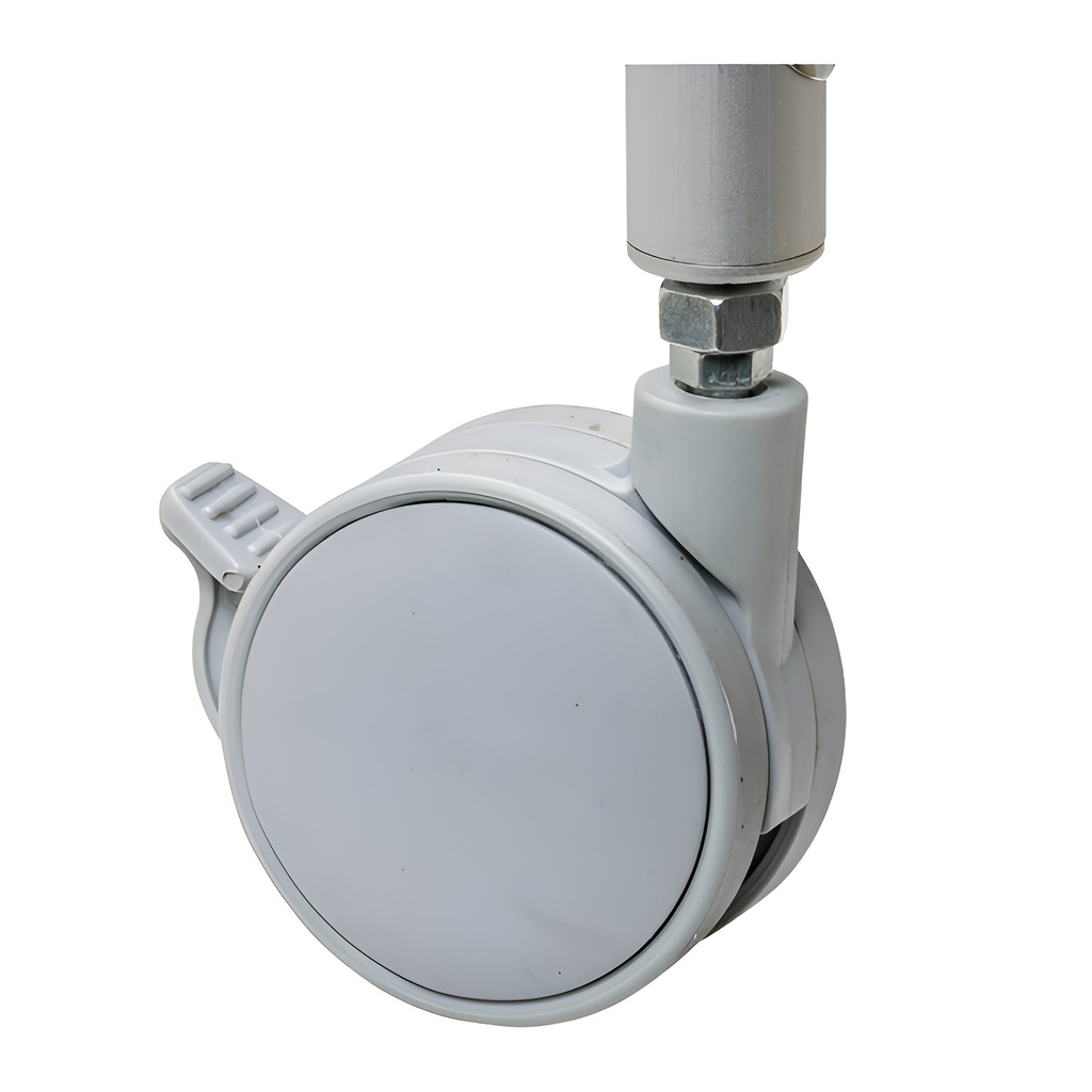 Silla de baño e inodoro con respaldo, asiento acolchado y rodines