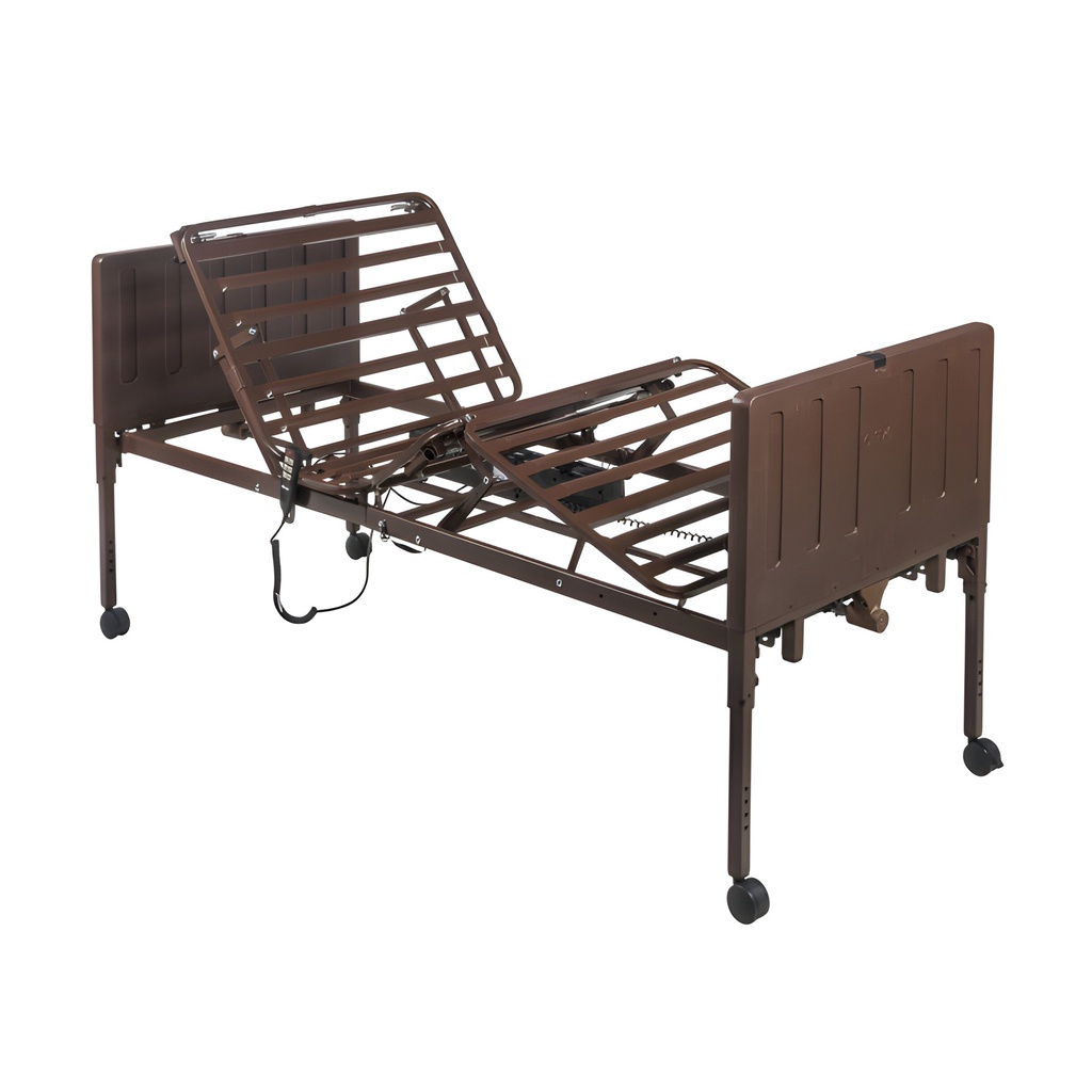 Cama eléctrica Delta Pro con barandas