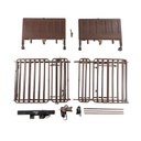 Cama eléctrica Delta Pro con barandas