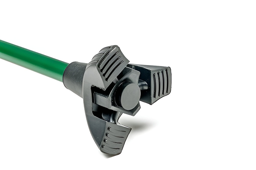 Bastón de 1 punto plegable tapón trípode