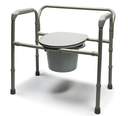Inodoro plegable bariátrico acero esmaltado.