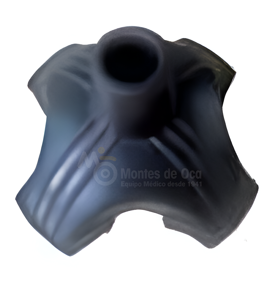 Tapón para bastón en forma de trípode 3/4&quot;, unidad