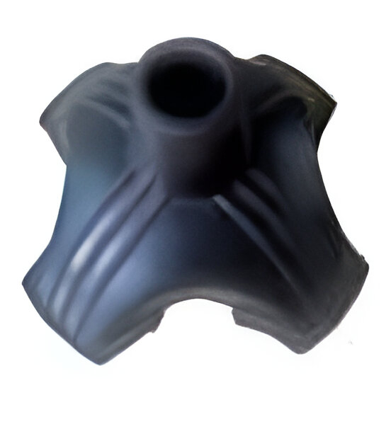 Tapón para bastón en forma de trípode 3/4&quot;, unidad