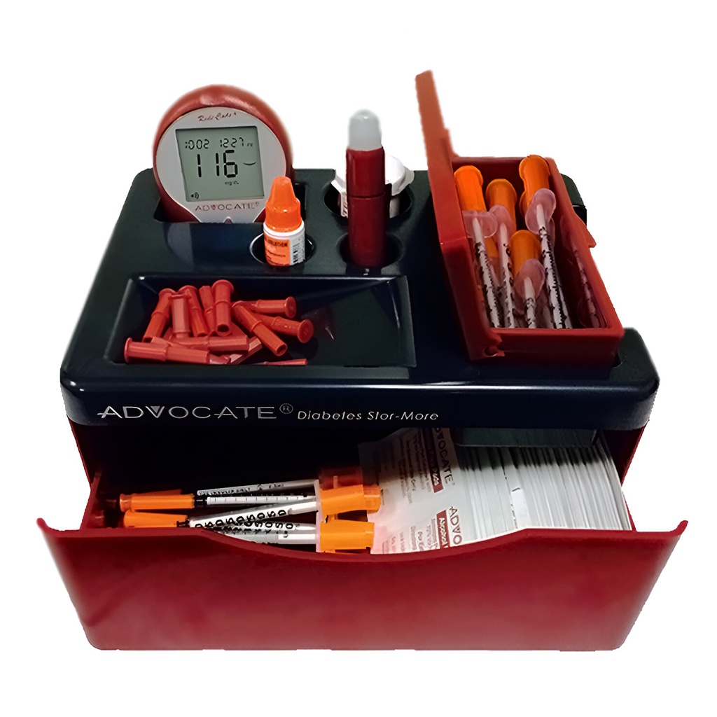 Estuche organizador para artículos de diabetes