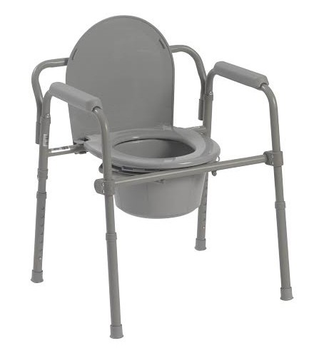 Inodoro plegable profundo con tapa/Commode folding