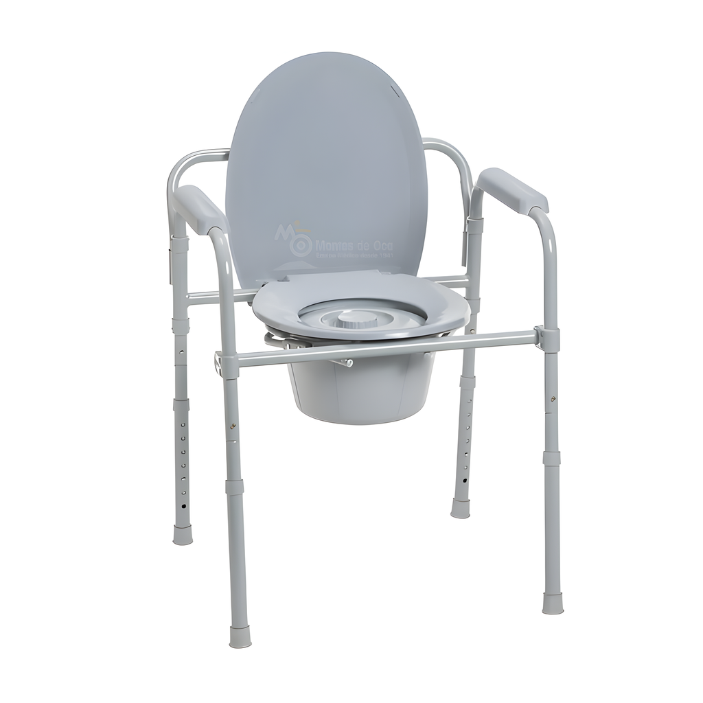 Inodoro plegable profundo con tapa/Commode folding