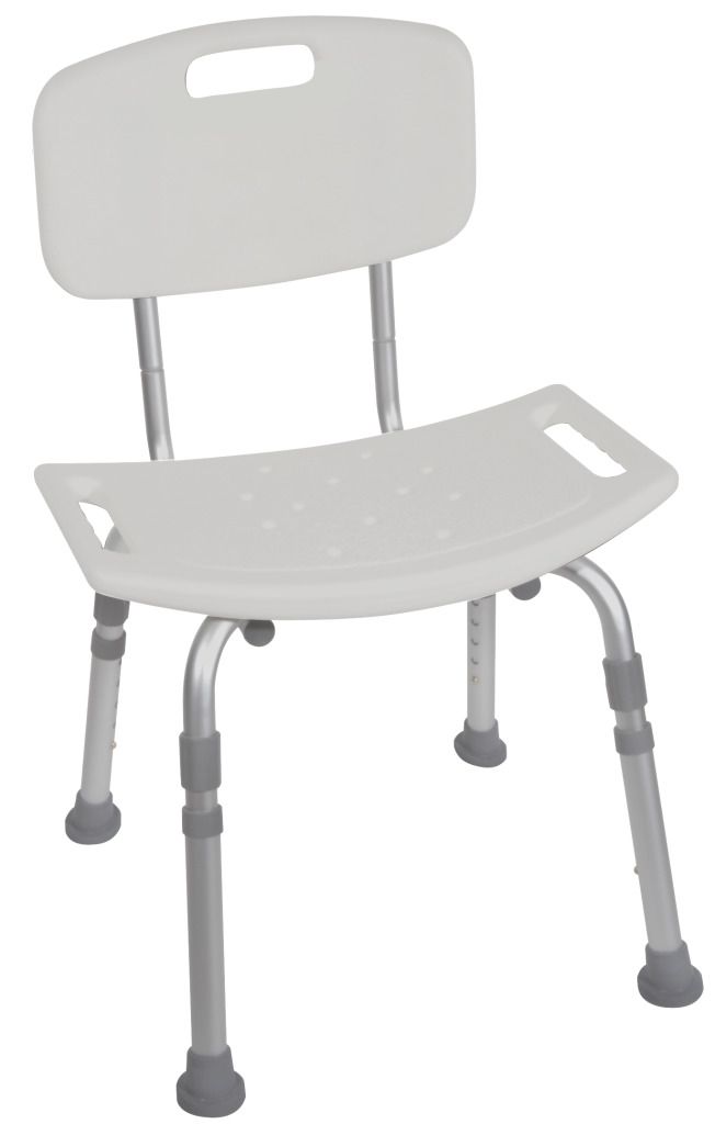 Silla de baño con respaldo Drive Medical