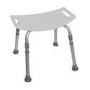 Silla de baño sin respaldo