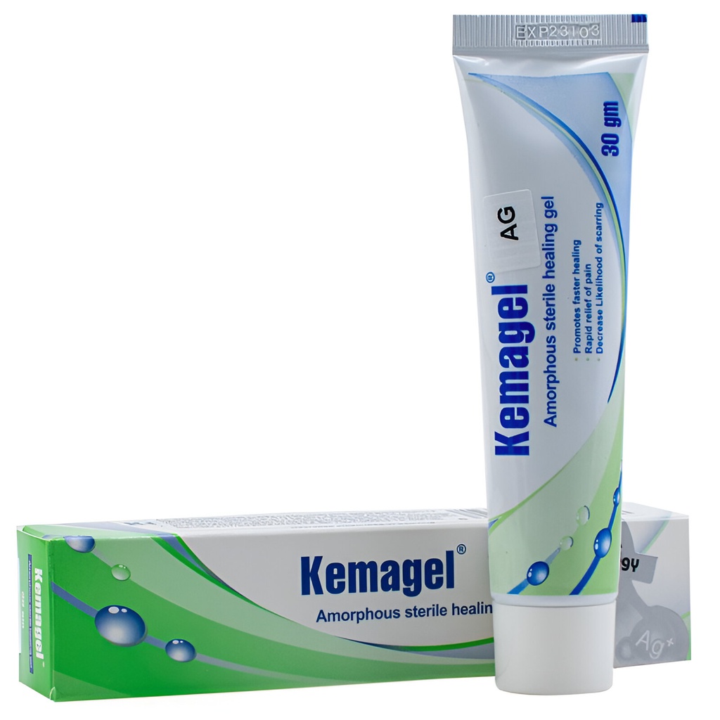 Crema para heridas AG con plata Kemagel 30 gr