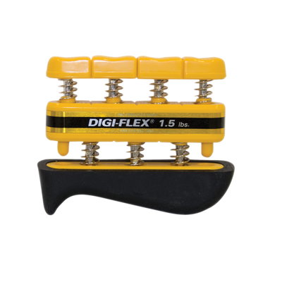 Ejercitador de mano y dedos tipo Digi-Flex con resortes dedos 1.5 lbs/mano 5 lbs 