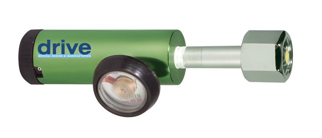 Regulador para cilindro de oxígeno con rosca