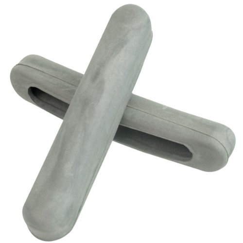 Axilera Bariátrica, par L 10&quot; x 7/8&quot; gris.