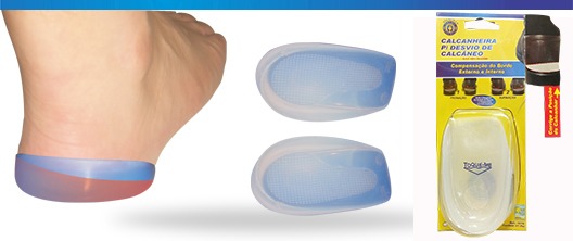 Talonera de gel para desvío calcáneo