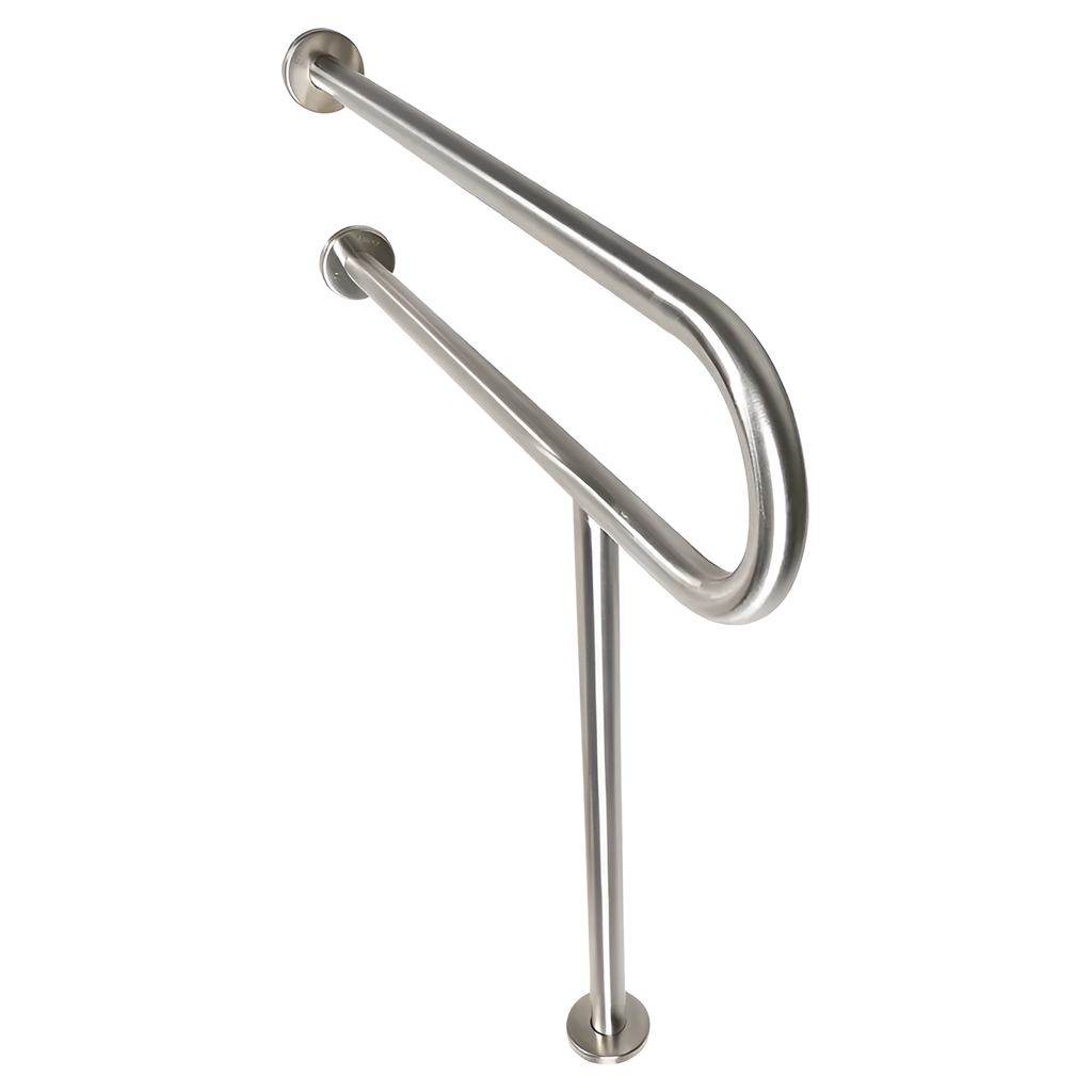 Barra lateral para baño en acero inoxidable