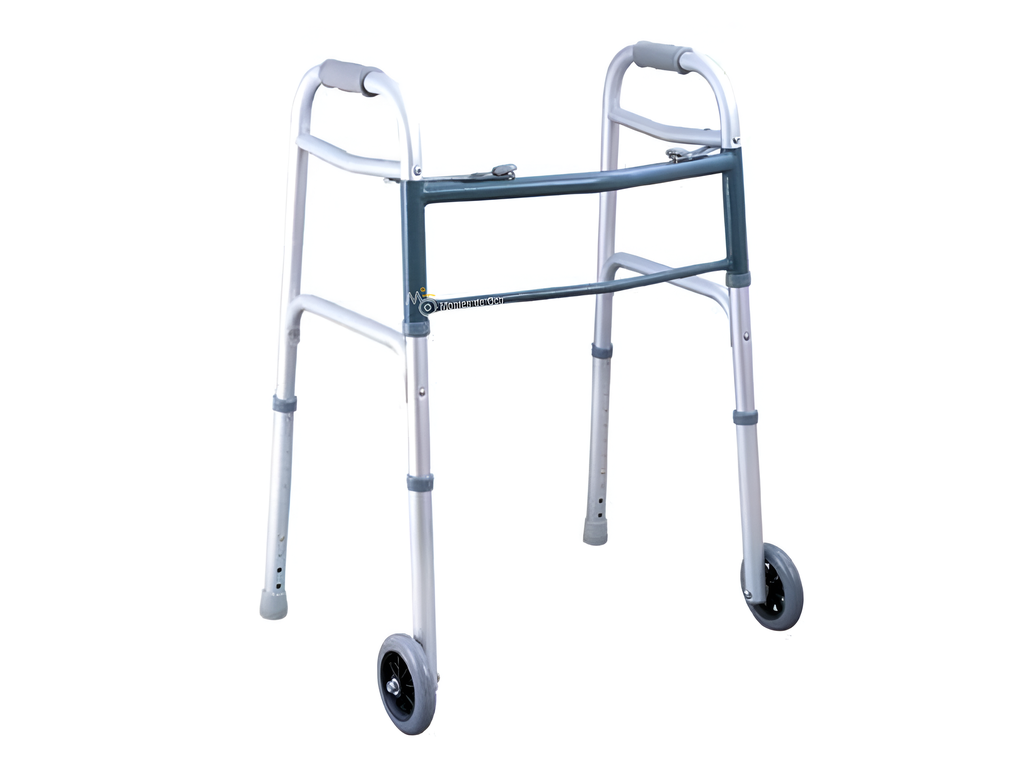 Andadera plegable ruedas de 5"