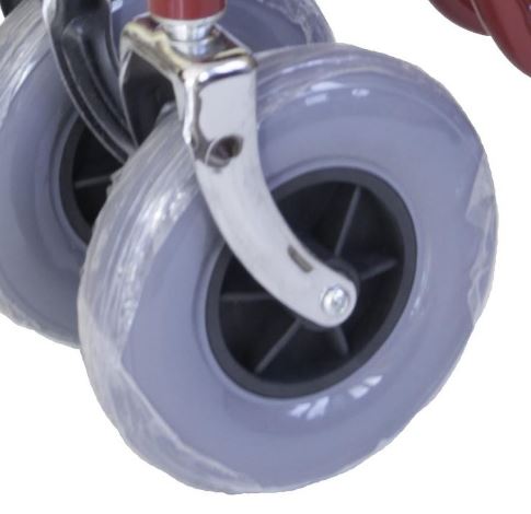 Rueda delantera para silla de ruedas de 20" 22" y 24" o terreno difícil