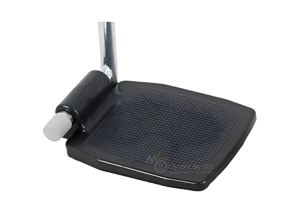 Base para descansa pie de silla de ruedas plástica