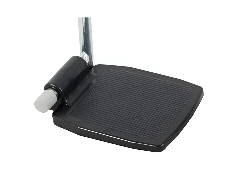 Base para descansa pie de silla de ruedas plástica