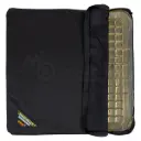 Cojín gel de polímero cuadriculado con cubierta