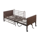 Cama semi eléctrica Delta Pro con barandas