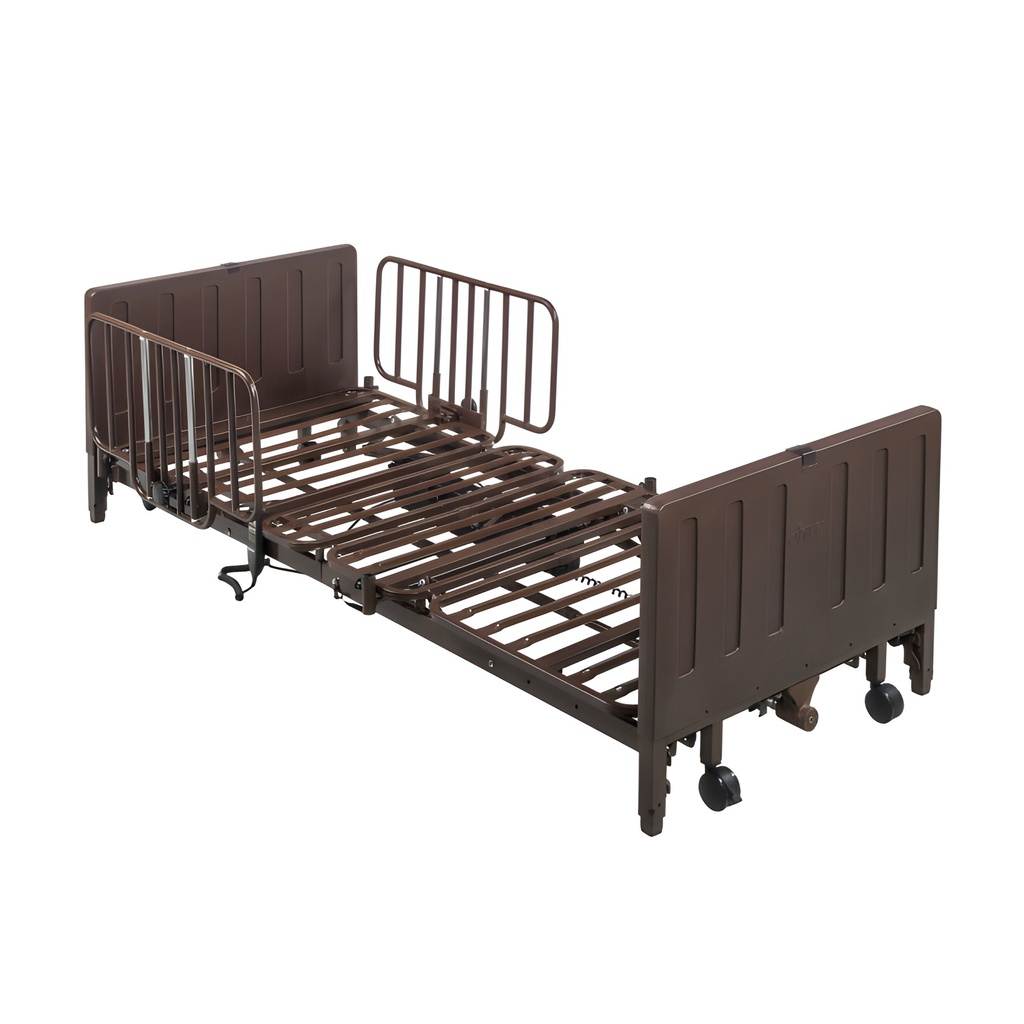 Cama eléctrica Delta Pro con barandas
