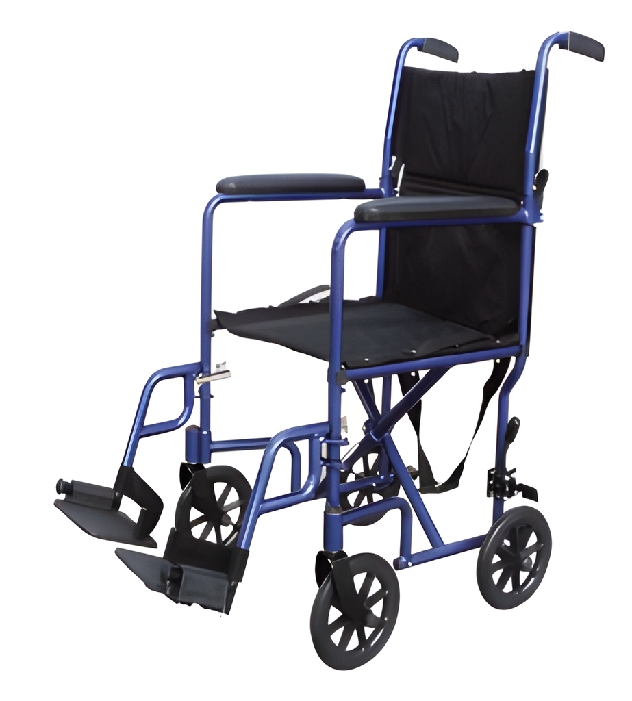 Silla de transporte de aluminio