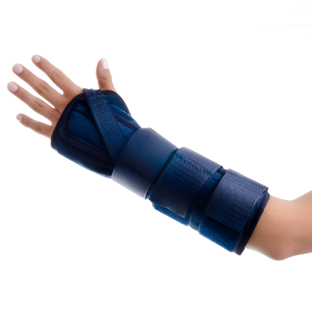 Muñequera doble férula corta
