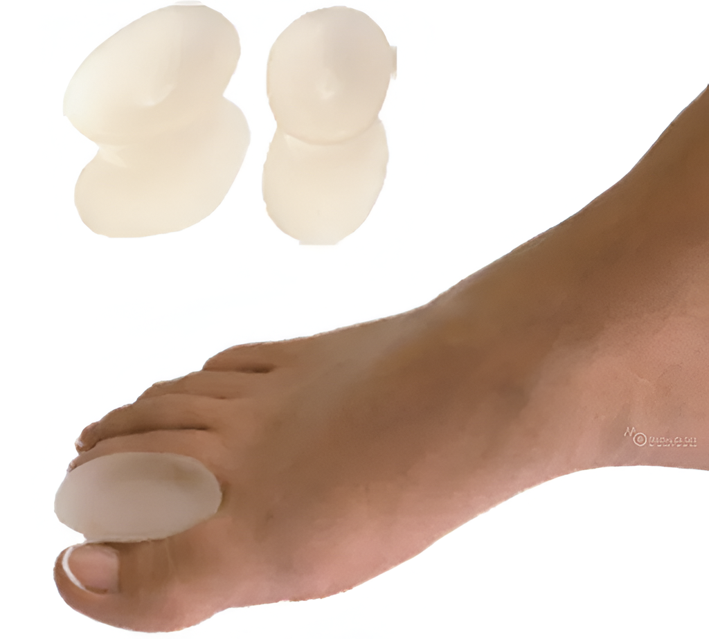 Separador dedos tipo carrete, paquete x 2