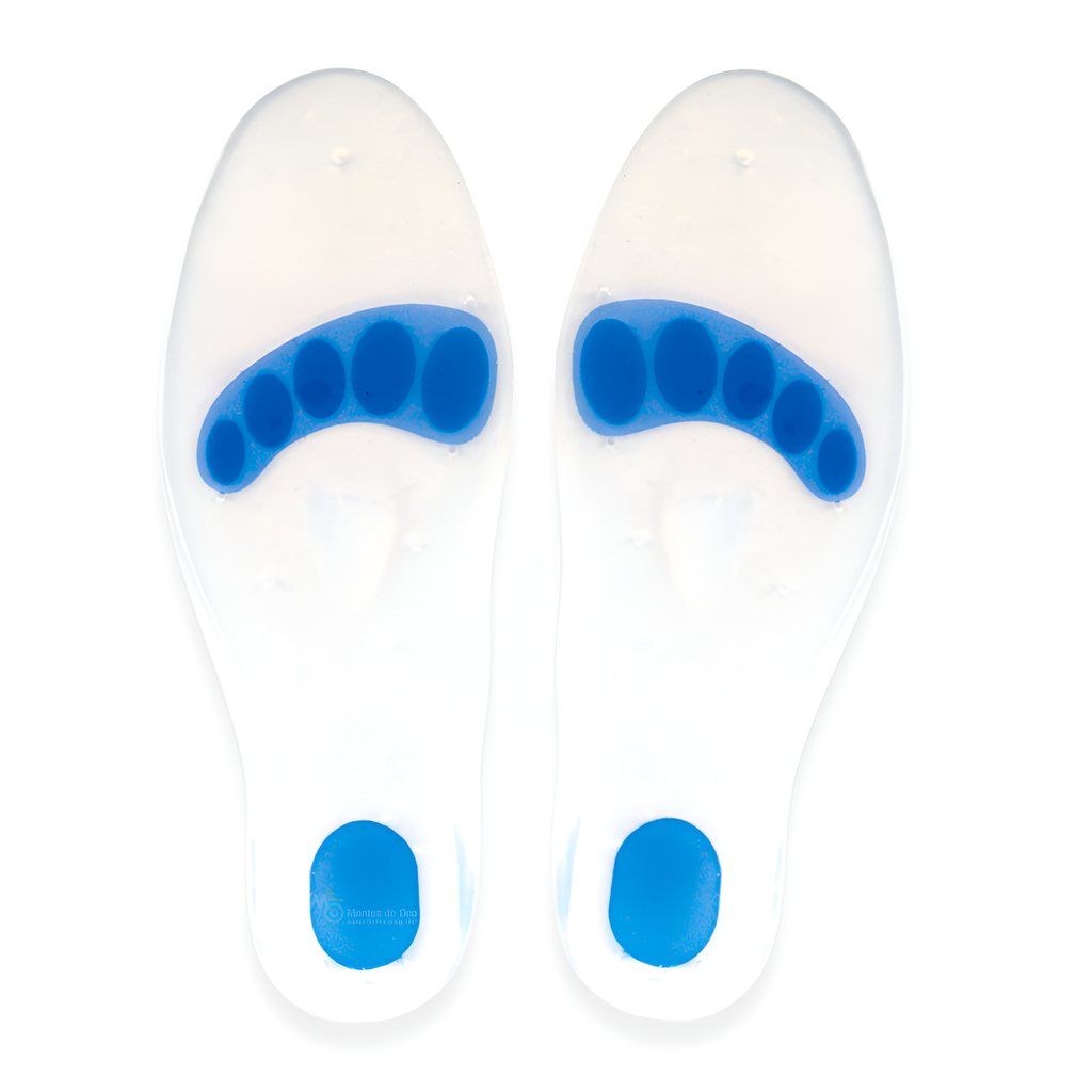 Plantilla punto azul en silicona