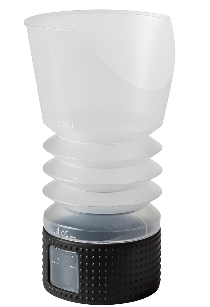 Vaso de ayuda, tipo beberito