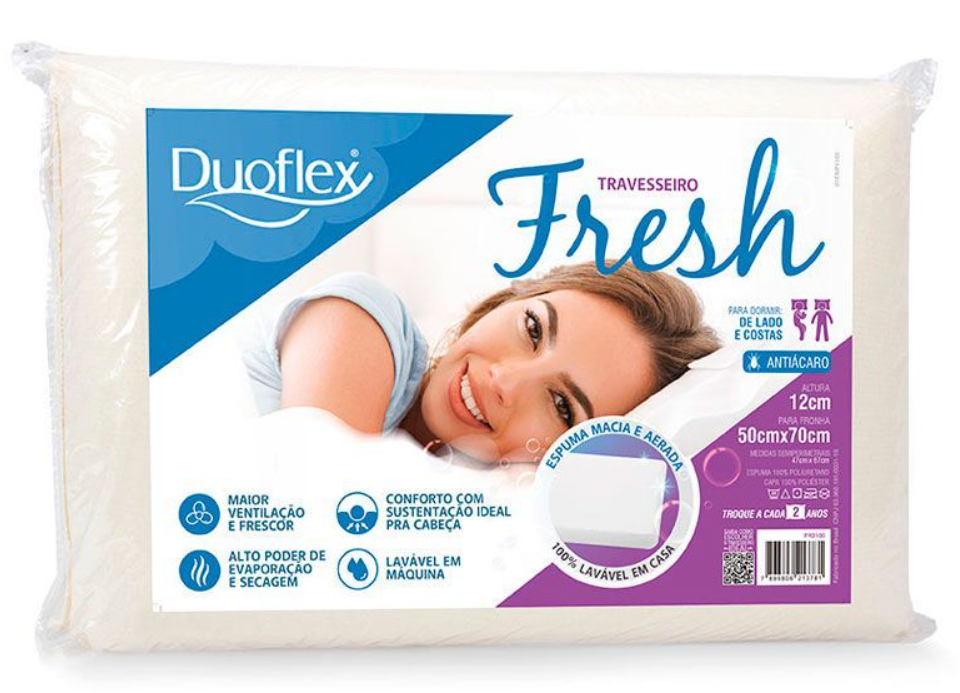 Almohada Fresh, lavable