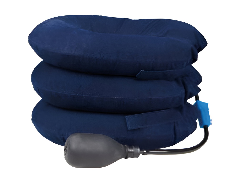 Tracción cervical inflable