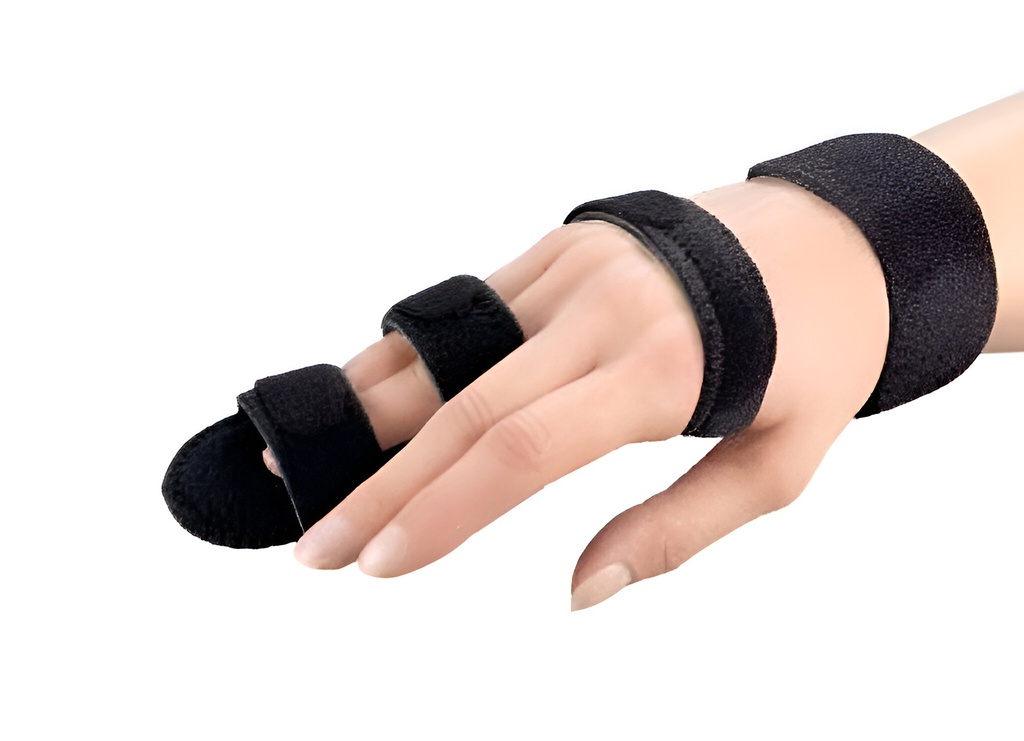 Férula inmovilizadora de mano y dedos