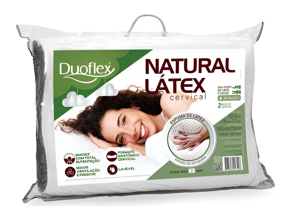 Almohada Natural Látex Cervical