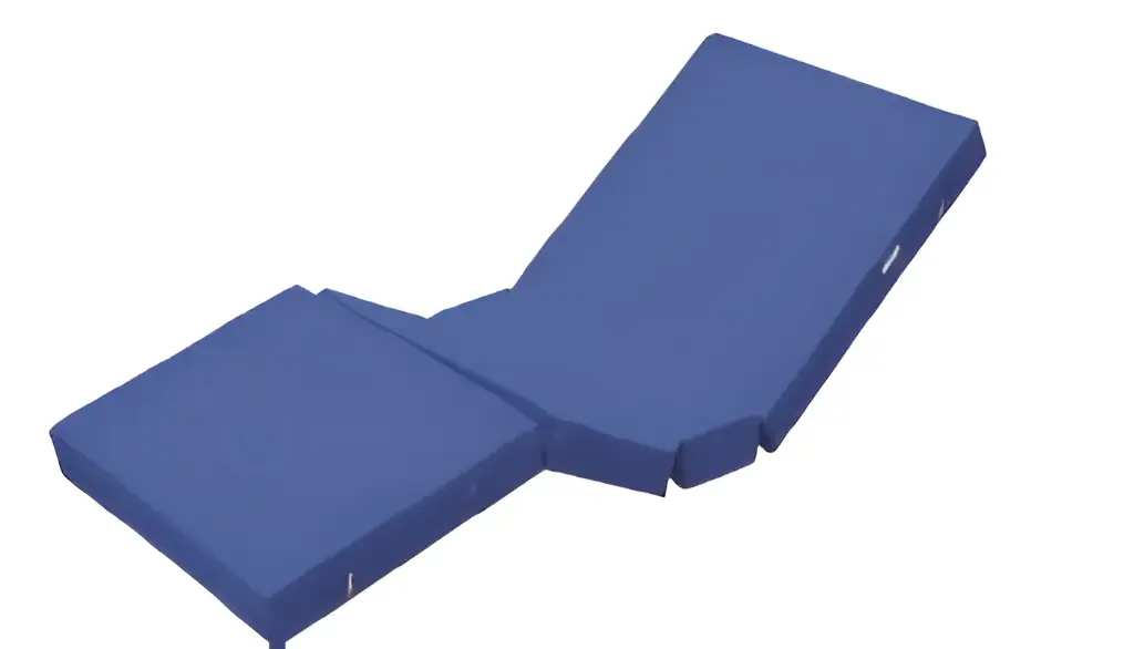 Colchón cuatriseccional para cama hospitalaria, densidad 30-35