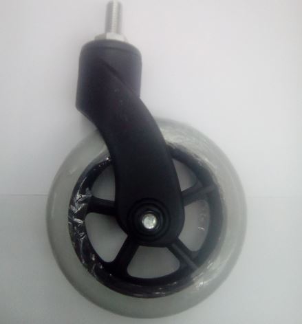 Rueda 8" x 1" sin horquilla para silla de ruedas DM  