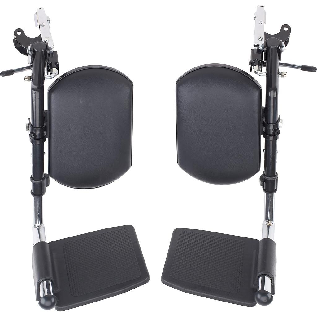 Descansa pies elevables para silla de ruedas, base plástica, Drive