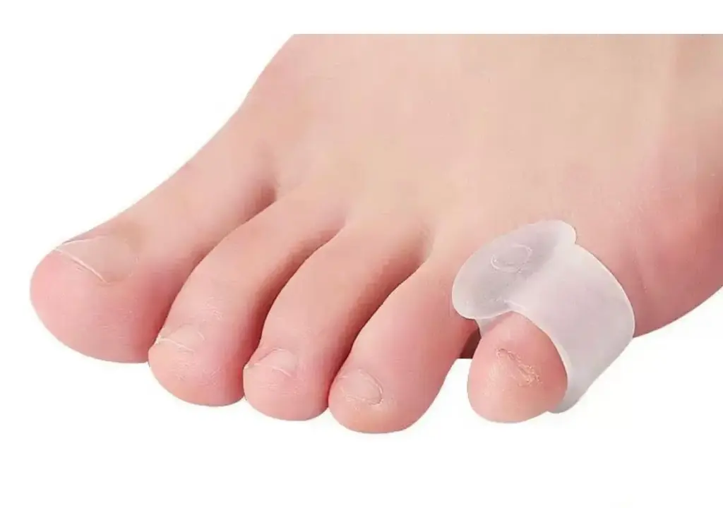 Anillo separador de dedo, gel, par