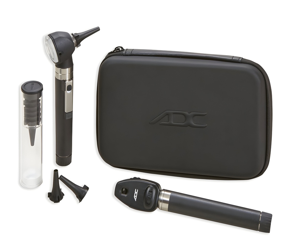 Otoscopio y Oftalmoscopio set de bolsillo dos mangos