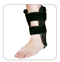 Brace tobillo con gel universal, negro