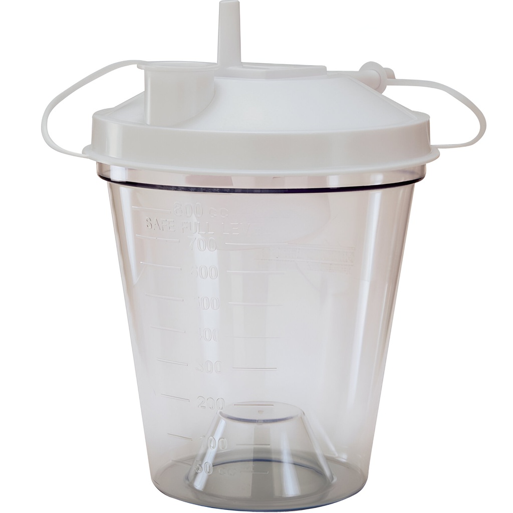 Vaso para aspirador de fluidos